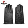 Pierre Cardin Men's Autumn/Winter Warm Goat Leather Touchscreen Gloves