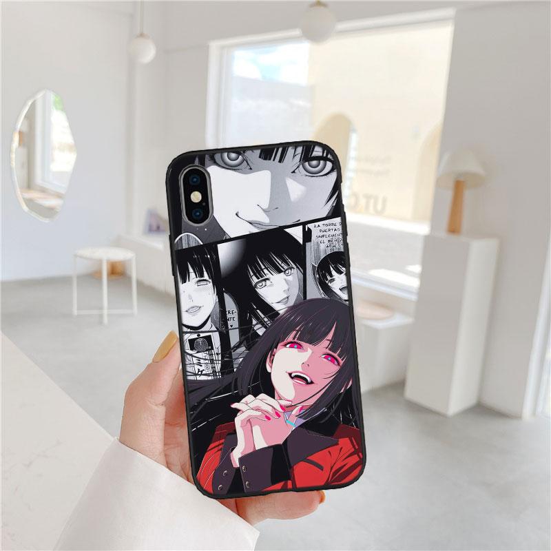 Чехол для телефона PP42 Kakegurui для Samsung Galaxy M06 M15 M16 M35 M55 M56 A36 A42 A50 A50S A51 A52 A32 A33 A05 A05S A06 A16 A20