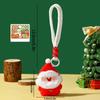 Christmas Decorations Hanging Ornament Elk Santa Claus Keychain Hanging Pendant for Bag Xmas Tree Hanging Pendant Christmas Gift