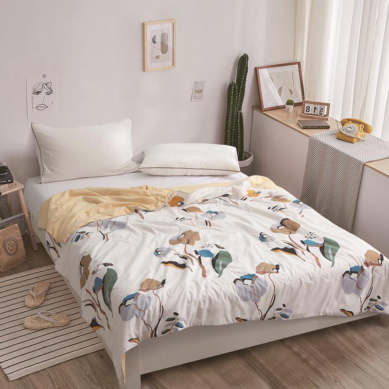 Grace Monet Garden Antibacterial Summer Quilt