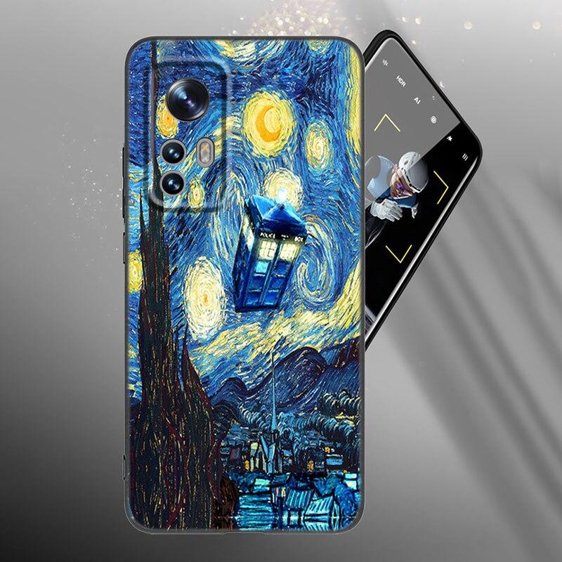 Van Gogh Starry Sky Art Phone Case For Xiaomi Mi 10T 11i 11T Note 10 11 Lite NE F1 POCO F3 M3 X3 GT NFC M4 X4 Pro 5G Black Cover