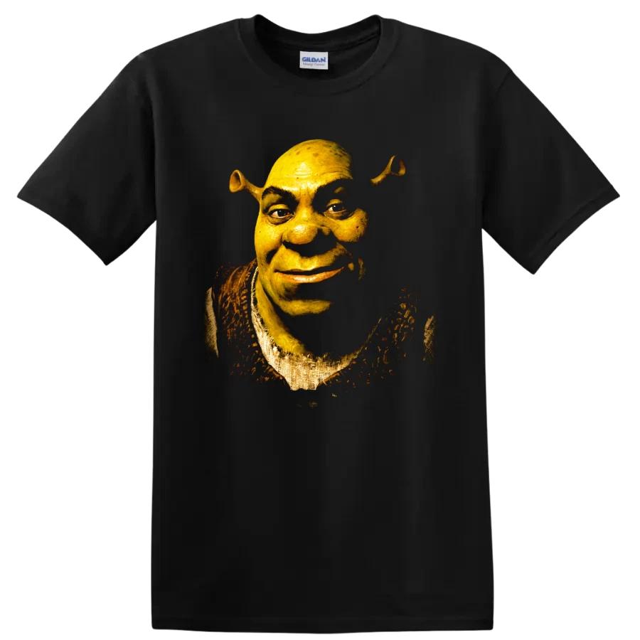 Ogre Portrait T Shirt Dark Fantasy Green Character Movie Inspired Graphic Tee