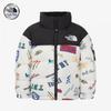 Детская куртка Nuptse с принтом Wht Nj1dr65t