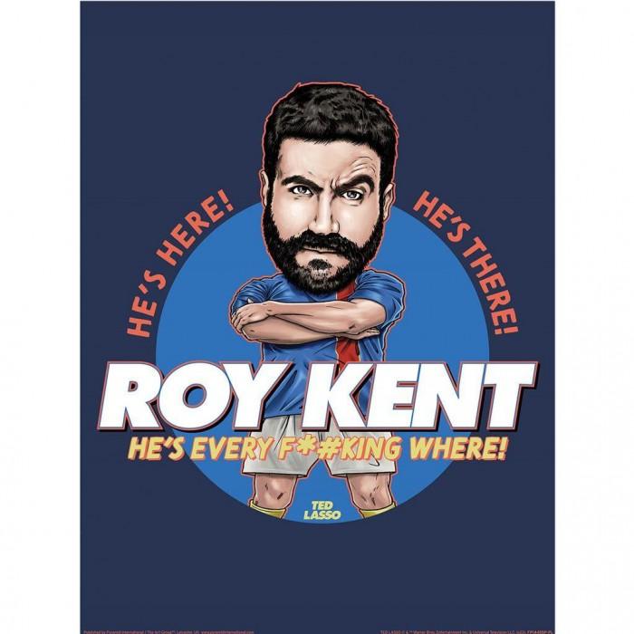 Принт Теда Лассо с качающейся головой Роя Кента