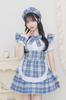 Палитра Clearstone Lyrical для косплея на Хэллоуин Idol Check Maid Blue для женщин