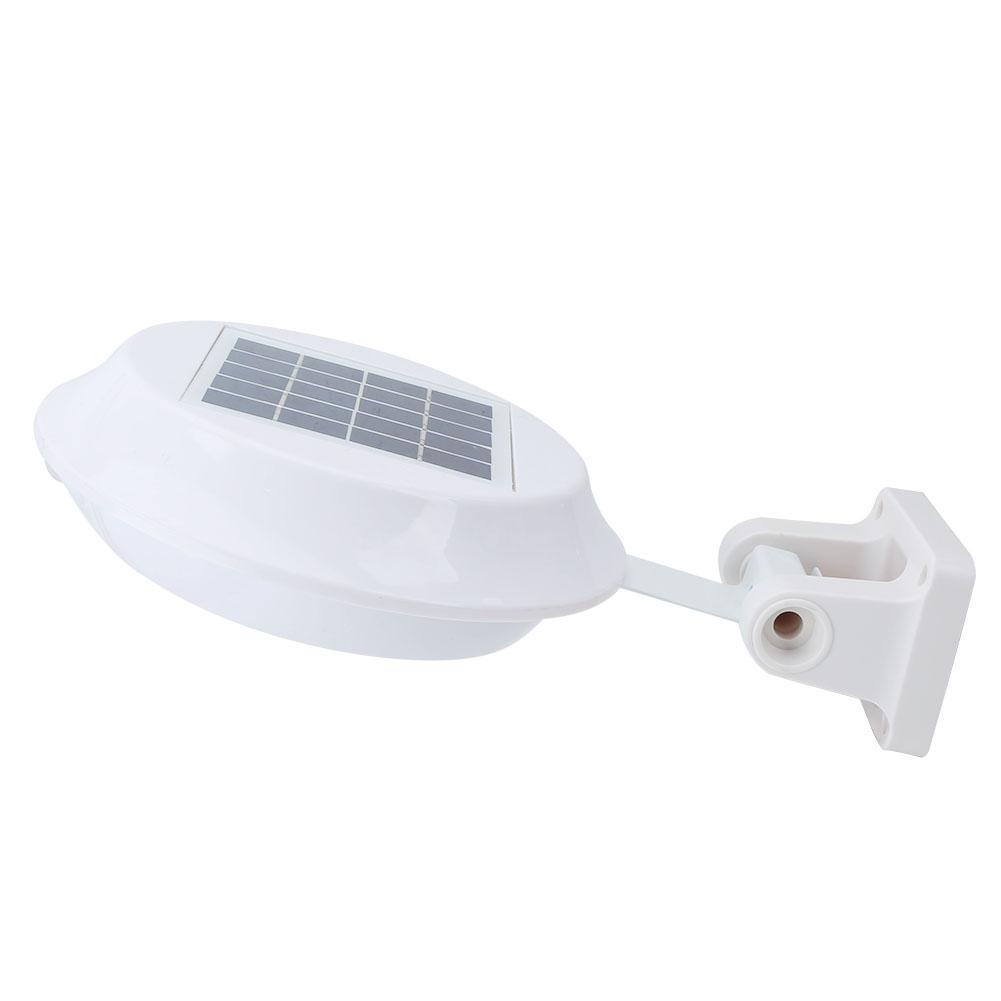 48 светодиодов водонепроницаемый садовый двор солнечный датчик света настенный светильник белый свет