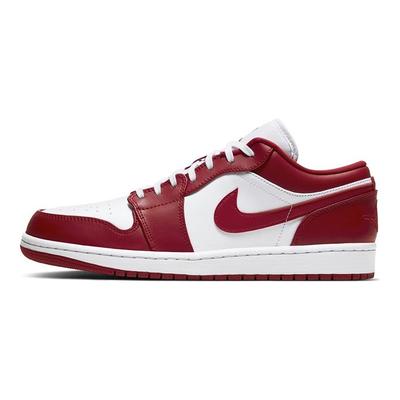 Кроссовки Air 1 Low Gym красные мужские белые 553558-611