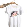 Japanese Anime Demon Slayer Print T Shirts Women Summer Short Sleeves T-Shirt Lady Shirt Harajuku O-Neck Top Tees