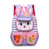Kindergarten Backpack for Girls Cute Cartoon Large Space Preschool Backpack for Kid Toddler Gift