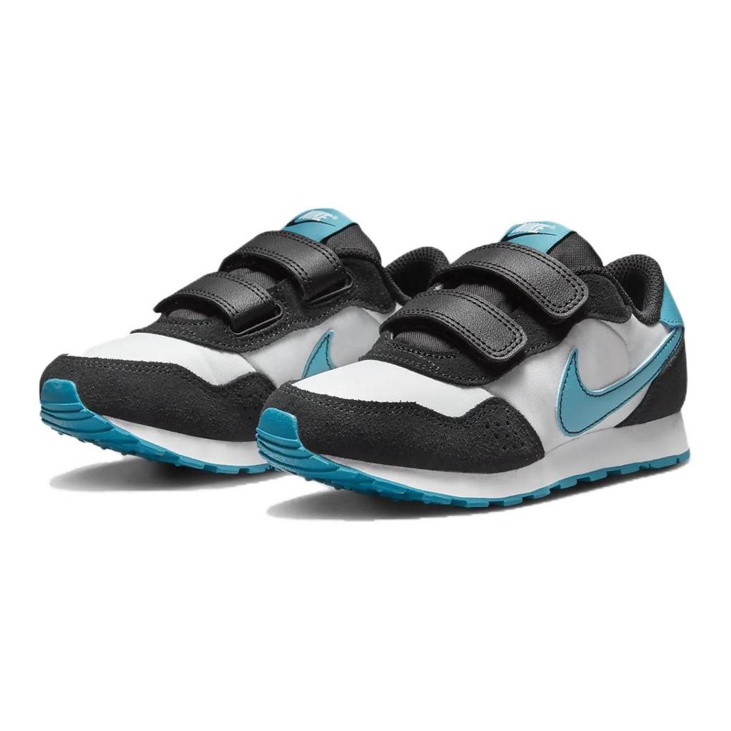 Nike Детские кроссовки MD Valiant PS Black White Aquamarine Summit-White CN8559-112