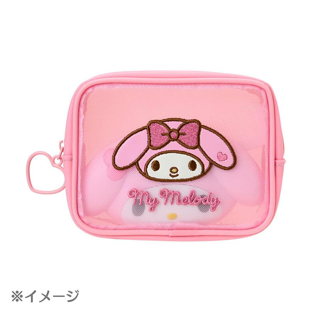 Sanrio Kuromi Mini Pouch Steel Small Item Case Suitable for ages 3 and up Item 617105 - PVC, Polyester, - - - No.