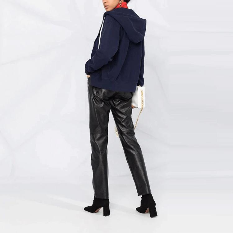 Polo Ralph Lauren Logo Embroidered Zip-Up Hoodie Women Hoodies Blue 211794396-003