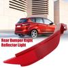 Правая накладка на отражатель заднего бампера Совместимо с Ford Fiesta 2009-2014 Профессиональный правый задний бампер Задний противотуманный фонарь