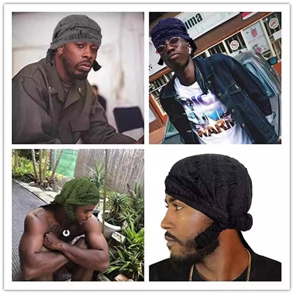 Винтажная хип-хоп бандана-дураг, головной шарф для велоспорта, повседневная пиратская кепка, унисекс