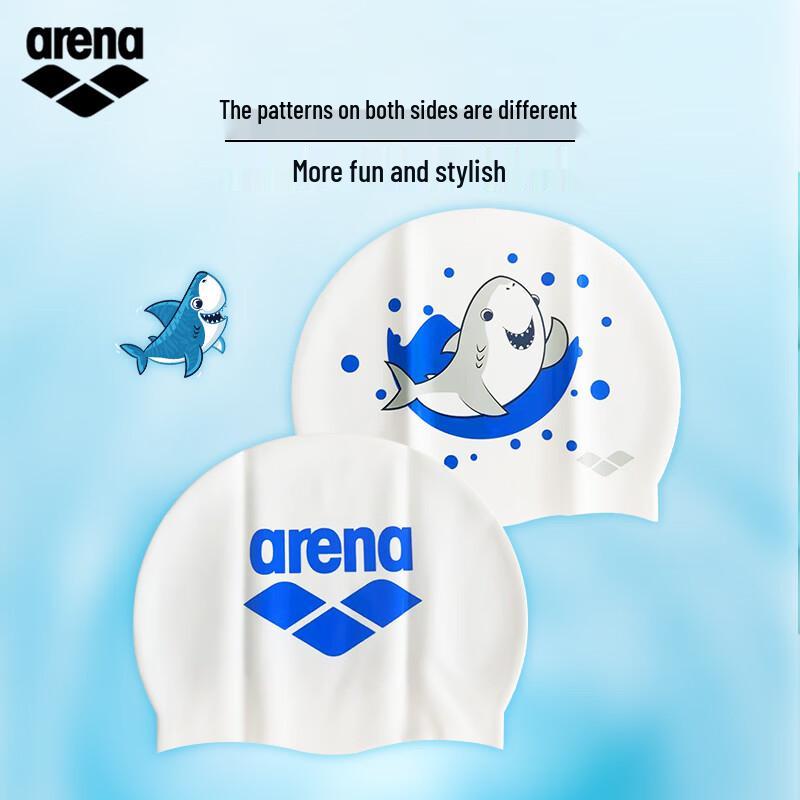 Arena Printed Silicone Swim Cap