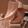 Women Cotton Panties High Waist Panty Comfortable Underwear Ladies Solid Color Underpants