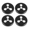 4PCS Drone Motor Caps Aluminum Alloy Protective Drone Motor Dust Covers for Air 3S for 3 Pro