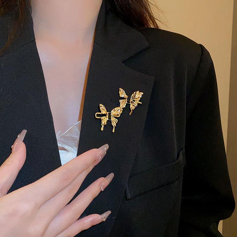 Регулируемая пуговица-бабочка, фиксированные затягивающиеся штифты, пряжка на талии для брюк, не требующая шитья, инструмент для закрытия талии