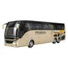 Simulation Of Luxury Tourist Bus Alloy Model Bus Sound And Light Back Force Children's Toy Car