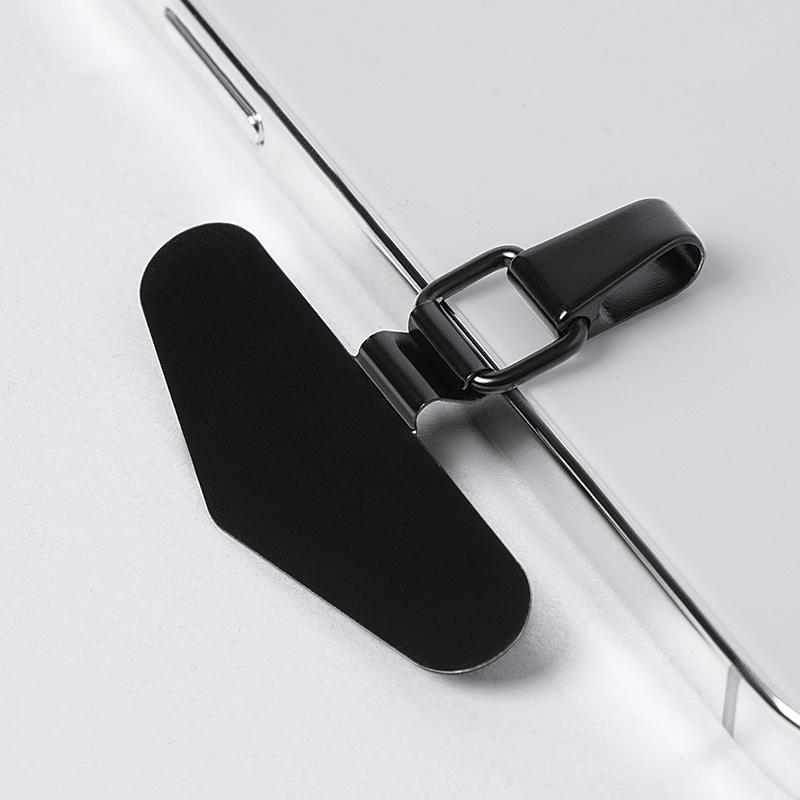 Металлическая треугольная накладка-петля для телефона для ремешка