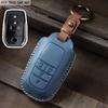 Car Key Case Leather Cover for 4 5 Button Toyota Alphard Vellfire Sienna Senna Keyring Holder Shell