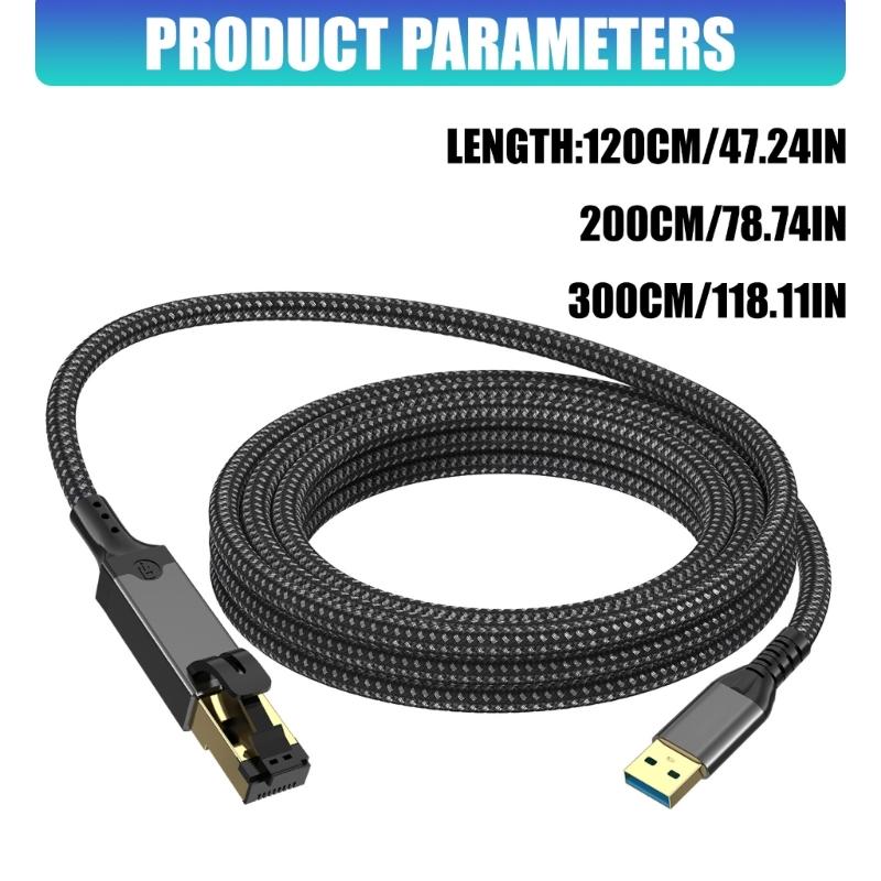 USB 3.0 к RJ45 Гигабитный Ethernet-адаптер Для Ноутбука ПК Быстрое Сетевое Соединение и Дизайн Plug and Play