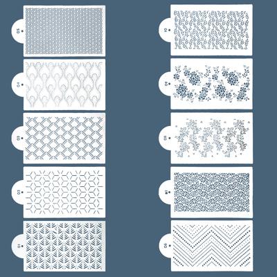 Кружево для торта, Форма для распыления узоров, Сито для сахарной пудры, Форма для распыления узоров, DIY Граффити, Шаблон для печати, Полый инструмент для выпечки