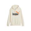 Puma X The Smurfs Collaboration Letter Logo Print Loose Hoodie Men Hoodies Natural 622191-99