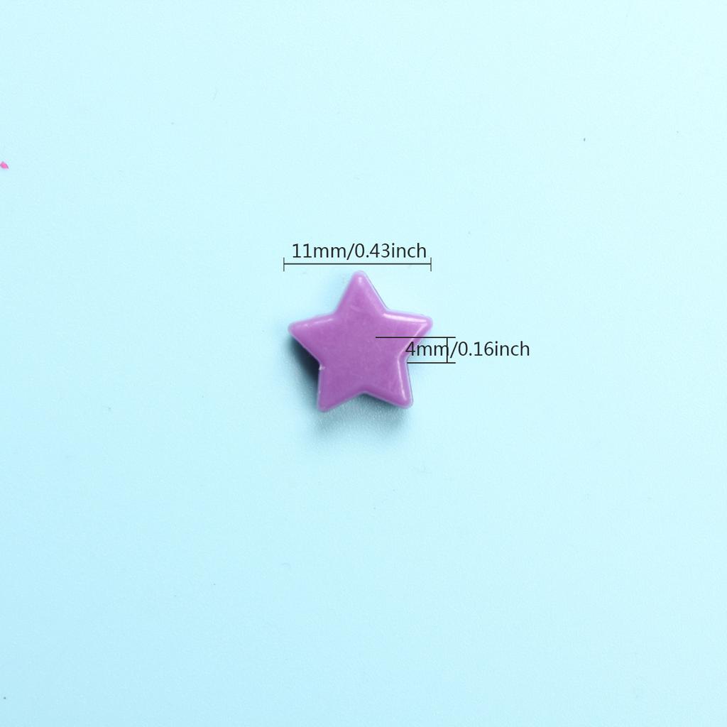Креативный браслет ожерелье акриловые DIY разделительные бусины фурнитура для изготовления ювелирных изделий аксессуары в форме звезд свободные бусины подвески 150 шт. изготовленные 11 мм