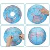 Paper Lanterns Set Hanging Paper Lanterns Ceiling Party Decorations World Map Combination Macaron Lanterns for School Classroom