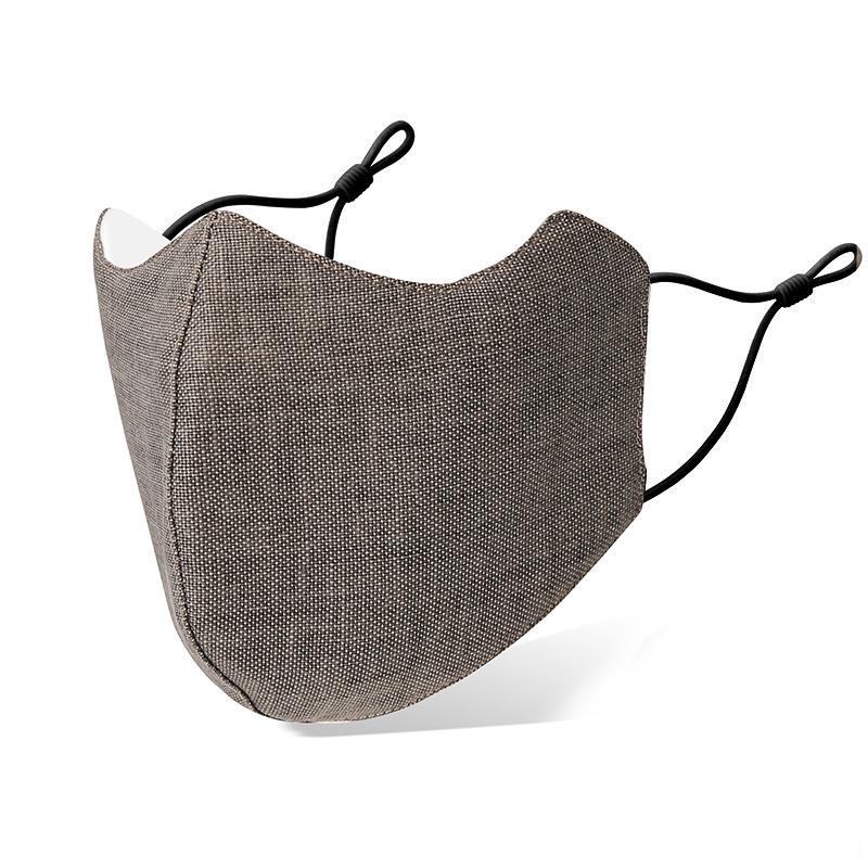 3D трехслойная хлопковая маска: Защита уголков глаз и тепло на осень/зиму