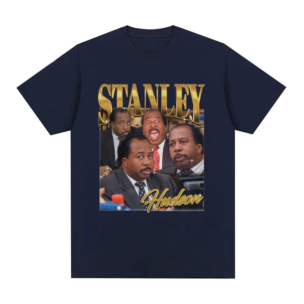 Stanley Hudson Homage T Shirt Tv Series The Office Michael Scott Dwight Schrute Tshirt Unisexs Casual Fashion Top Unisex