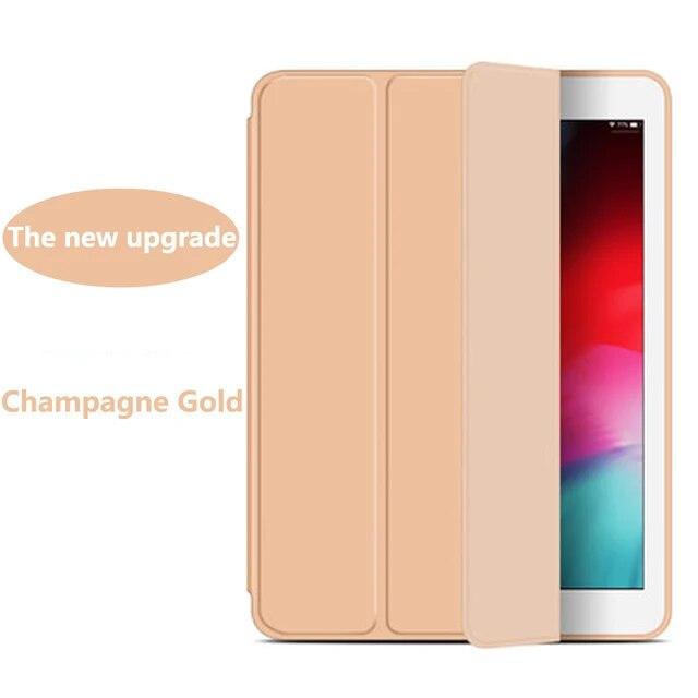 Чехол из искусственной кожи для iPad Pro 12,9 11 2021 2020, умный чехол для iPad 10,2 7/8/9 поколения Mini 6 5 Air 4 3 2 1 iPad 2017