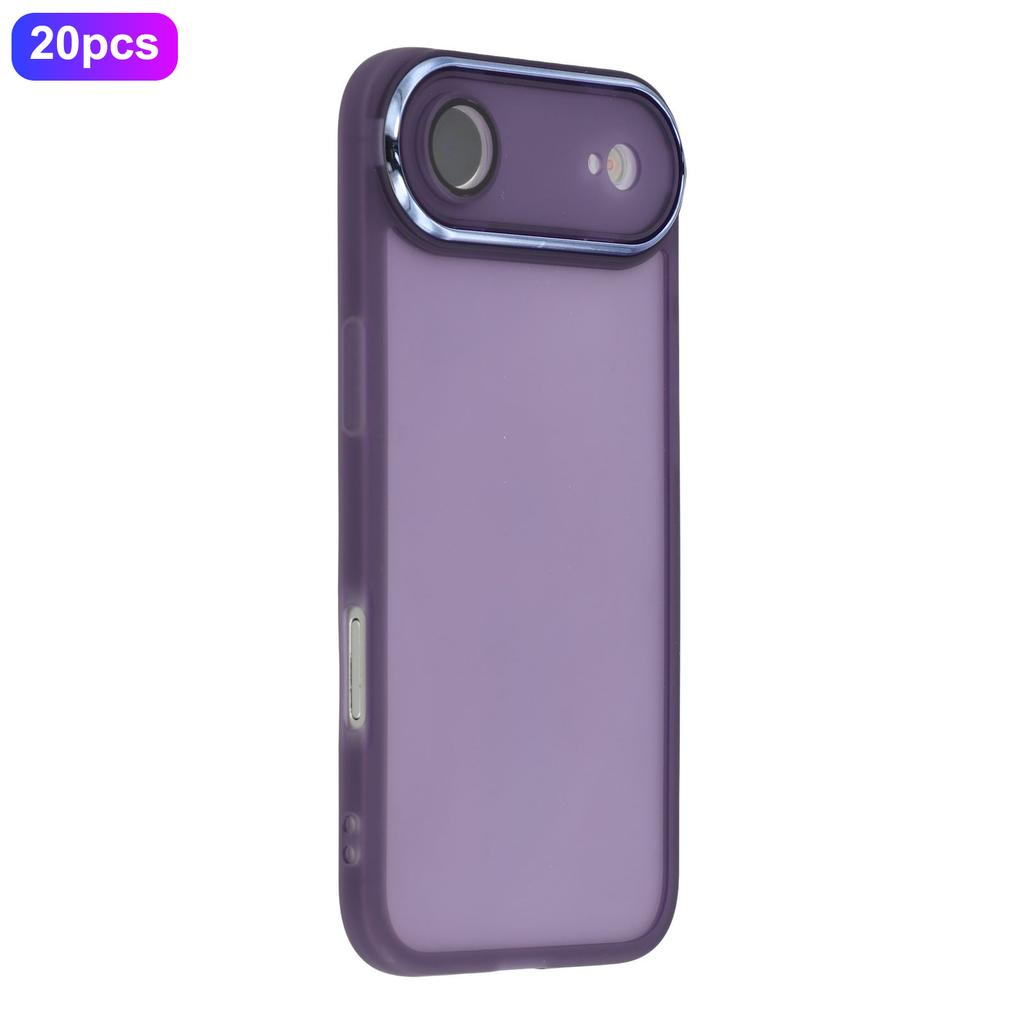 Bulk Purchasing 20Pcs For iPhone 17 Air Case Electroplated Camera Frame TPU Phone Cover Precise Cutouts