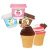 [Mimi World Official] Doddoli Ice Cream Refrigerator Play, популярные корейские игрушки-персонажи
