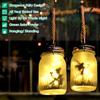 Солнечные лампы Mason Jar DIY Матовая лампа из бутылки Уличный фонарь светодиодный водонепроницаемый Сказочный светлячок банка гирлянда для двора Декор
