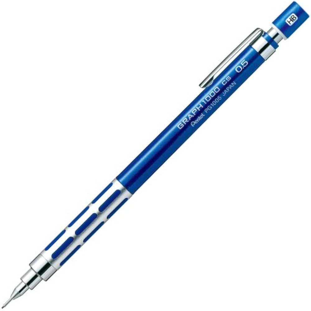 Механический карандаш Pentel Graph 1000CS XPG1005CSC Синий