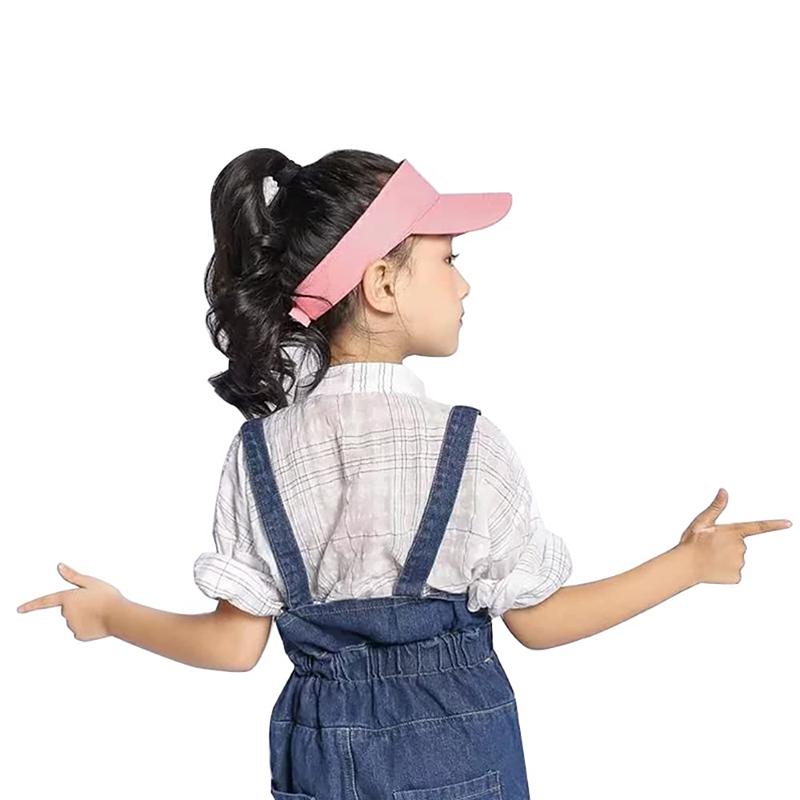 Summer Personality Empty Top Hat Sunscreen Hat Topless Peaked Baseball Cap Sports Hat