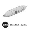 Пластиковые детали для модели Gas Hans 20mm Mark 4 Gunpod 1/48 HAUGH-AIR48003 (Самолет)