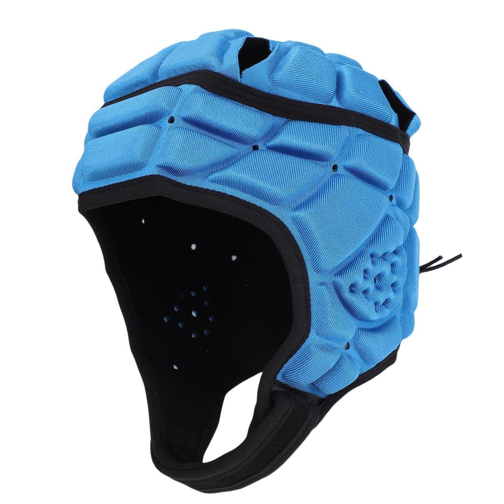 Регбийный шлем с мягкой оболочкой и подкладкой из пены ЭВА, регулируемый, для молодежи, для флаг-футбола, защита головы для футбола и других видов спорта, белый