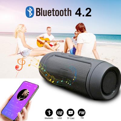 Портативный беспроводной динамик Bluetooth-совместимый наружный водонепроницаемый 3D стереодинамик Беспроводная звуковая система Поддержка TF-карт USB-флеш-накопитель Play
