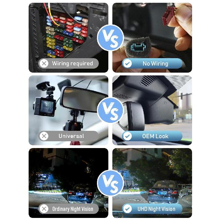 New! 4K Plug and play Car DVR Camera Dash Cam For Land Rover Discovery Sport Range Rover Evoque Jaguar E F PACE XE XF XJ XJL XEL