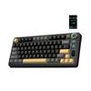 EPOMAKER X Aula EA75 MAX Wireless Gaming Keyboard with Screen Wireless USB Lubricated RGB PBT Creamy Mechanical Keyboard Compatible with Mac and