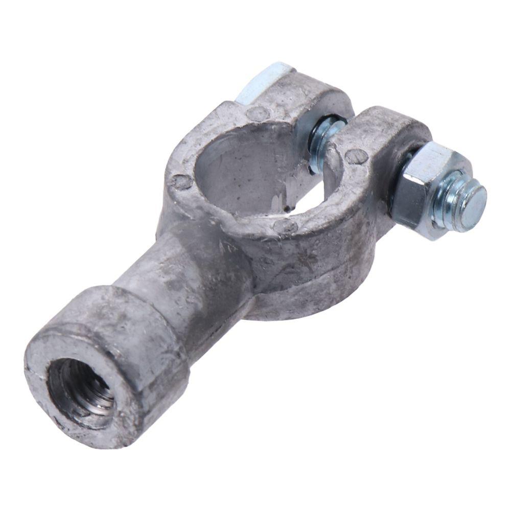 1Pair Lead Battery Post Adapter Silver Battery Terminal For Car