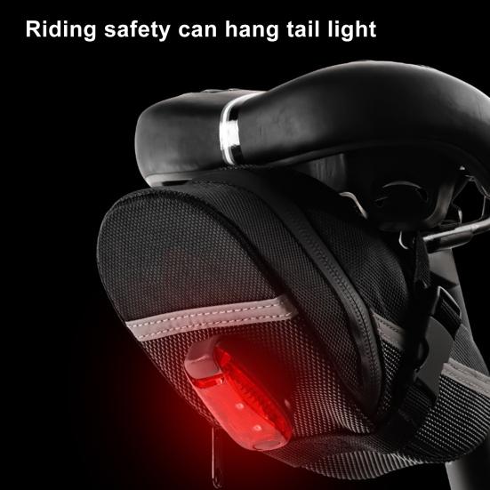 Водонепроницаемая сумка для велосипедного сиденья, большая вместительная застежка-молния, быстросъемная подседельная стойка, седло, набор для хранения инструментов со светоотражающей полосой