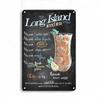 Vintage Metal Sign Decoration Gin & Tonic Cocktail Tinplate Poster Wine Whisky Art Plaque for Bar Home Wall Decor Tin Signs
