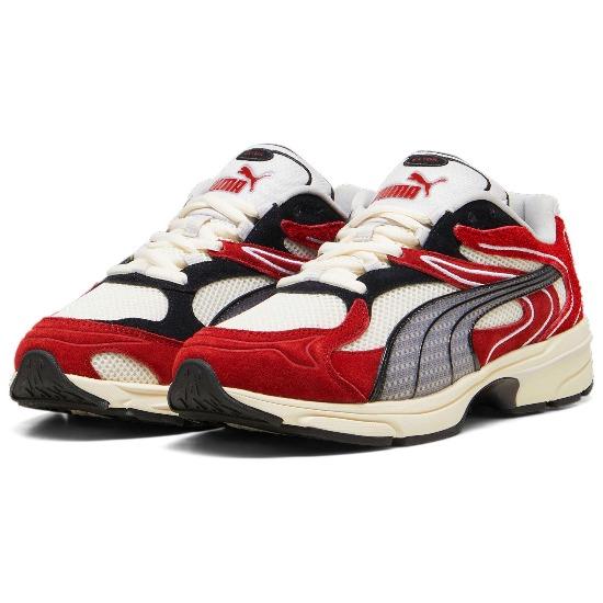 Puma Мужские кроссовки Extos Collector Матовый слоновой кости Насыщенно-красный 398109-02