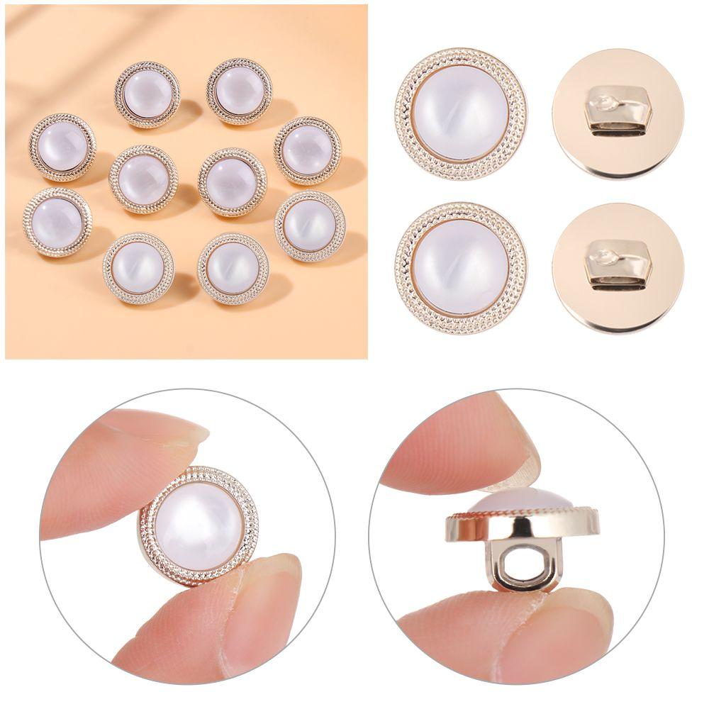 Accessories DIY Needlework Sewing Accessories Shirt Buttons Clothing Buttons Pearlescent Buckle