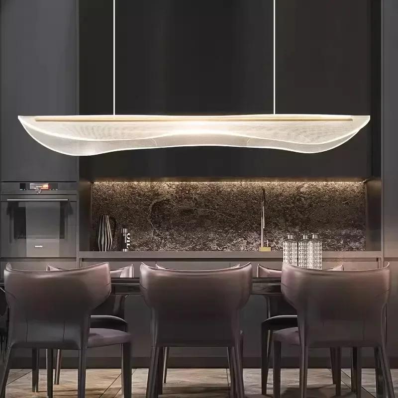 Minimalist LED Pendant Chandeliers Light for Dining Room Table Hallway Office Pendant Lamp Home Decoration Hanging Light Fixture