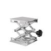 Manual Lab Jack Scissor Stand Platform Corrosion Resistant Laboratory Table Lift Adjustable Lab Jack Stand Table Lift for School